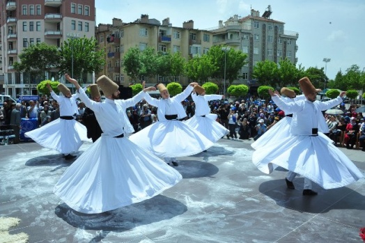 HZ. MEVLANA TEMSİLİ TÖRENLE KARAMAN’DAN UĞURLANDI