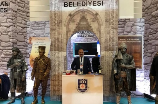 KARAMAN BELEDİYESİ EMİTT FUARINDA BÜYÜK İLGİ GÖRDÜ