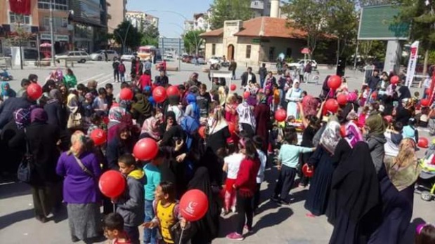 Saadetli Kadınlardan Çocuk Şenliği