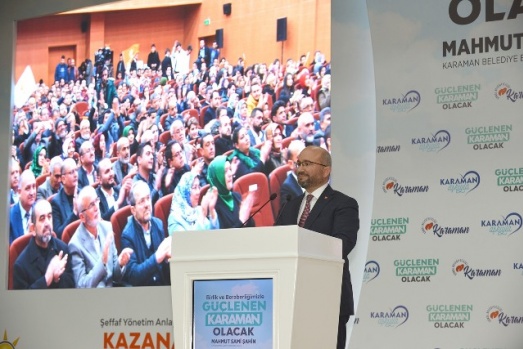 MAHMUT SAMİ ŞAHİN'LE "KAZANAN KARAMAN" OLACAK