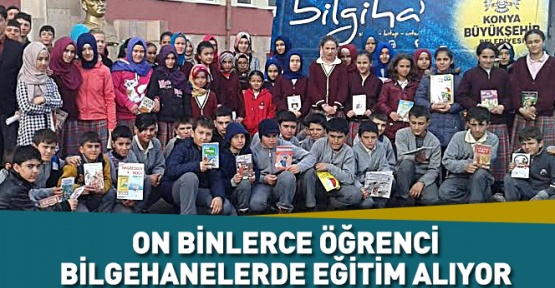 Konya' lı öğrenciler Bilgehanelerde Eğitim Alıyor