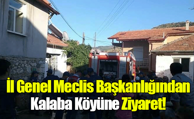 Karaman İl Genel Meclis Başkanlığından Kalaba Köyüne ziyaret