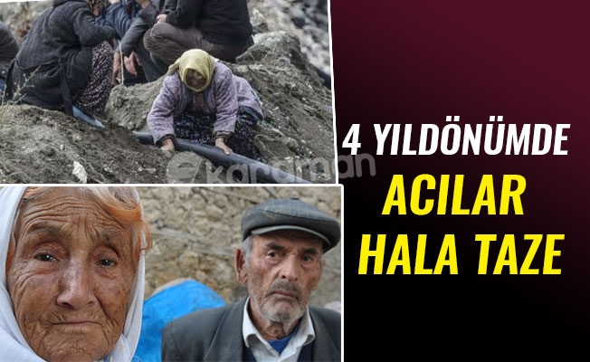 4 YILDÖNÜMDE  ACILAR HALA TAZE