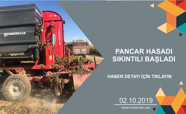 PANCAR HASADI SIKINTILI BAŞLADI