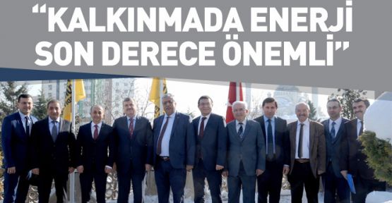 Akyürek, Kalkınmada Enerji Son Derece Önemli