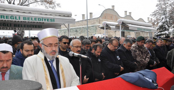 Şehit P.Uzm. Çvş. Burak BOZ Ereğli'de Dualarla Uğurlandı