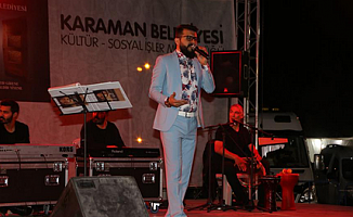 Abdullah Beyhan Karaman'da sahne aldı